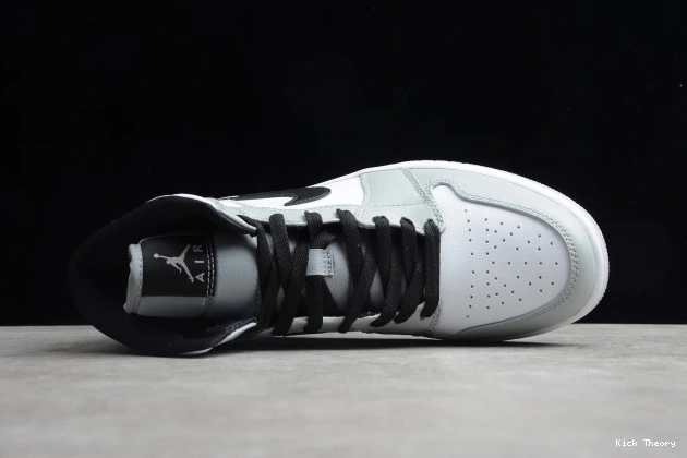Kick Theory Mid Jordan Grey AIR Light Smoke 1 554724-092 0717